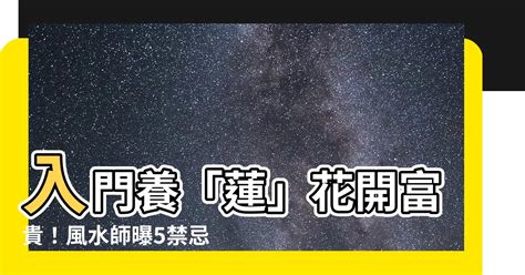 蓮花風水|【門口 養蓮花 風水】入門養「蓮」花開富貴！風水師。